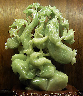 jade stone fruit sculpture jade stone fruit sculpture