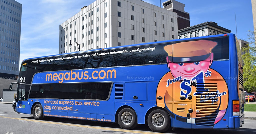 Washington DC to New York on Megabus!