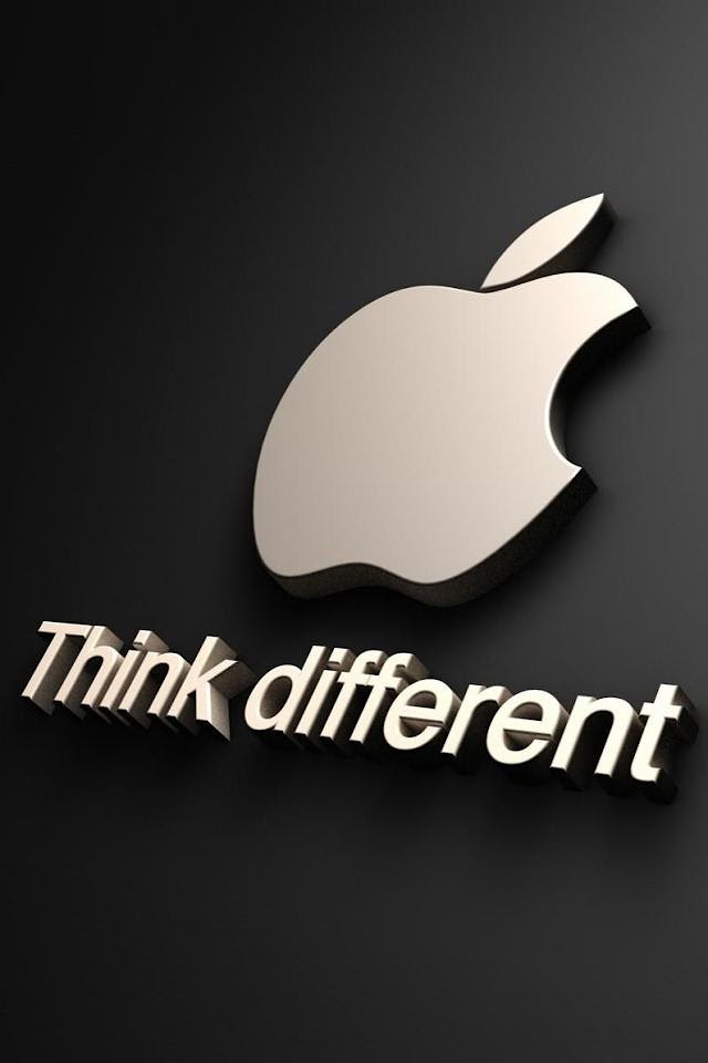   Apple Logo Think Different   Android Best Wallpaper
