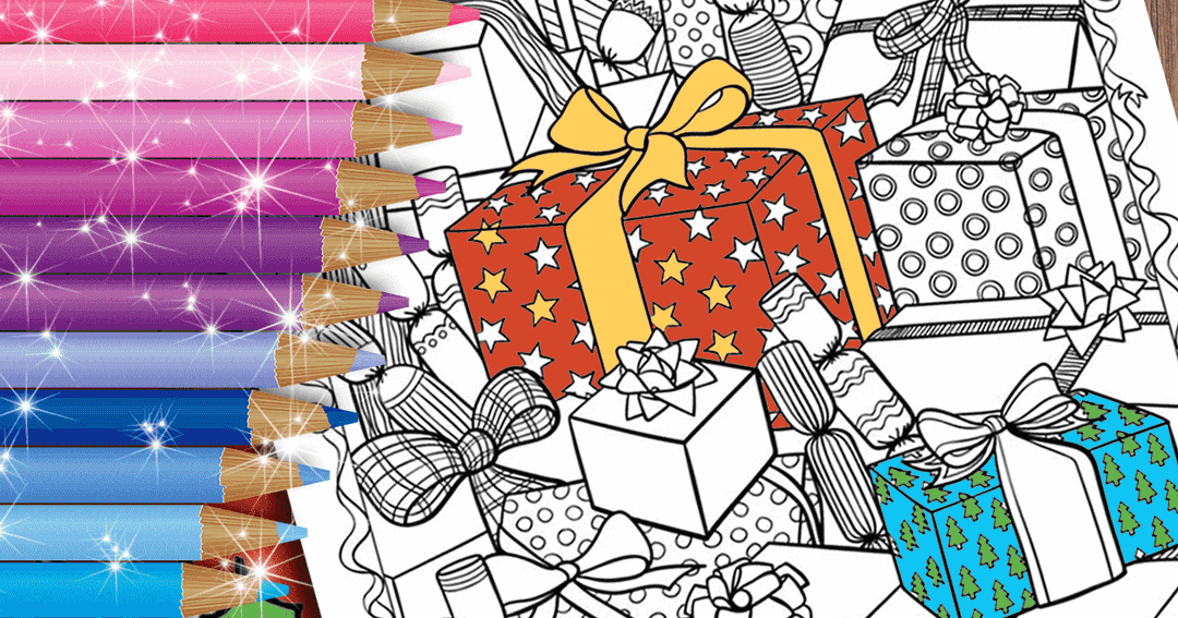 Happy APPS Christmas Coloring Pages 🎅 Colouring Books App