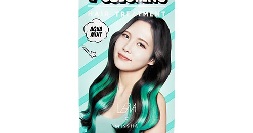 1. Missha 7 Days Coloring Hair Treatment Blue - wide 6