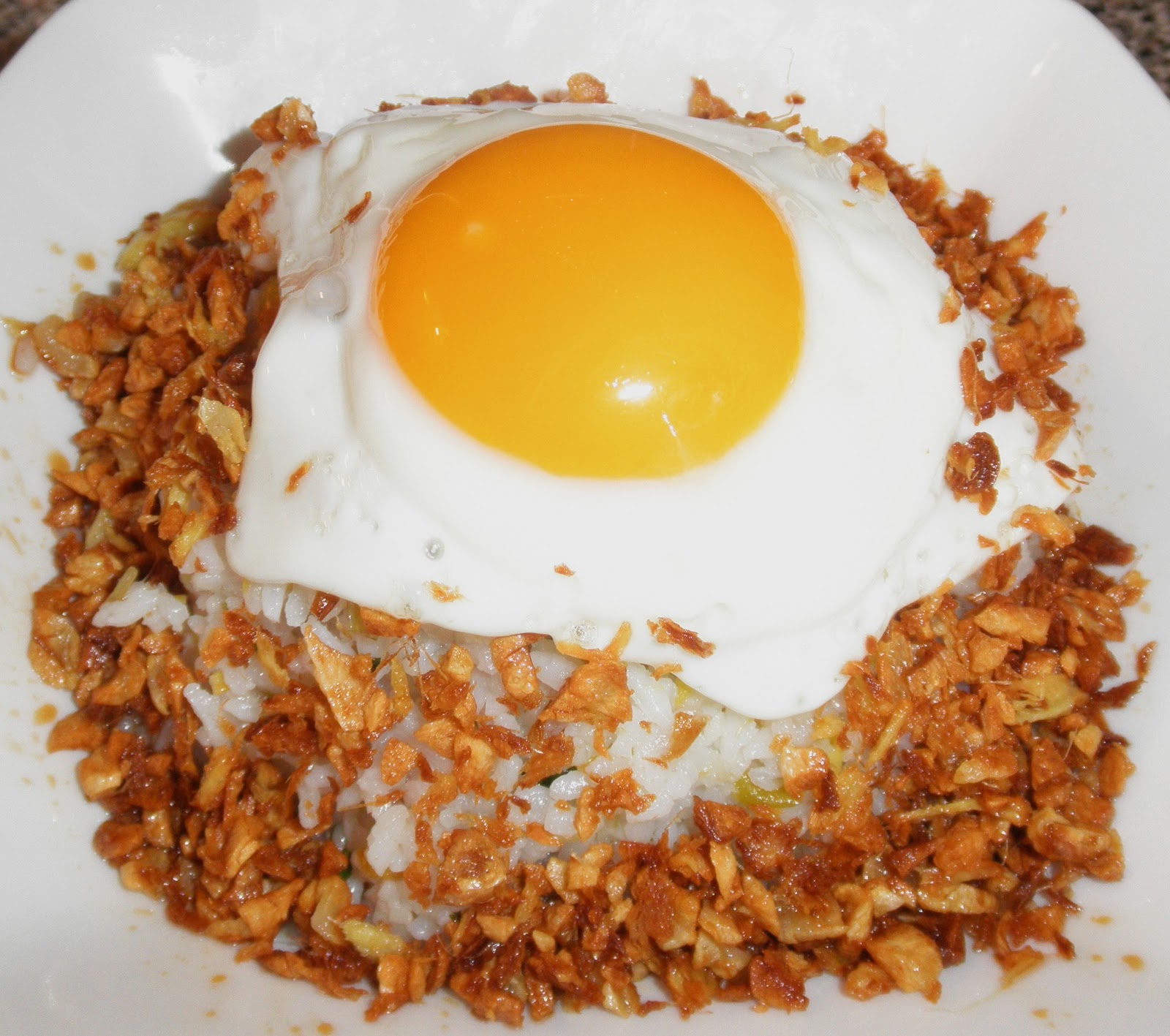 Cecelia Heer's Culinary Corner GINGER AND GARLIC FRIED RICE WITH EGG