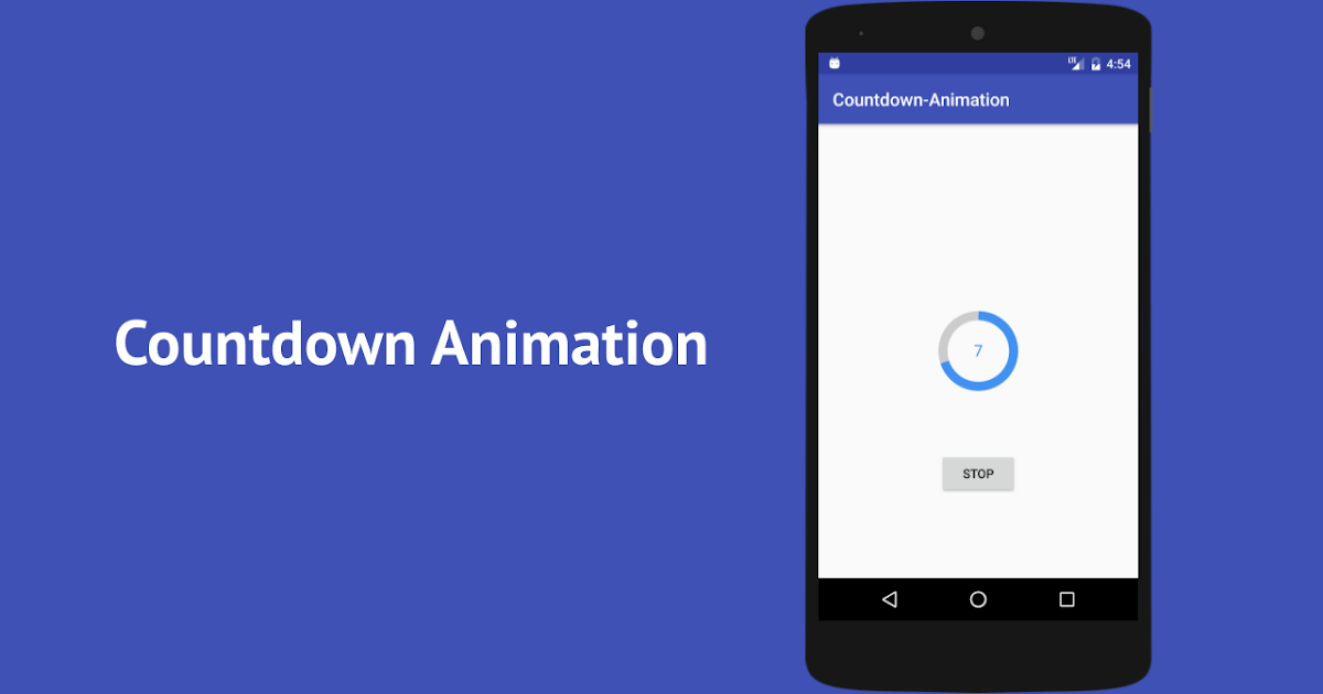 My Personal Blog: (Tutorial Android) Countdown Timer with Circular Progress  Animation
