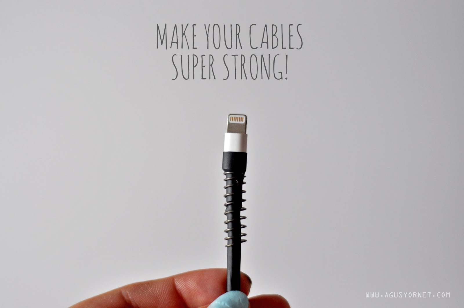 Avoid broken iPhone cables with this trick Agus Blog