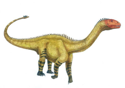 Shunosaurus dinosaurios del jurasico