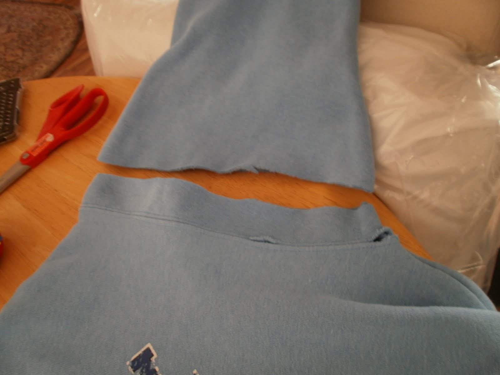 Anxiety and Coffee Turning a Hoodie into a Pillowcase