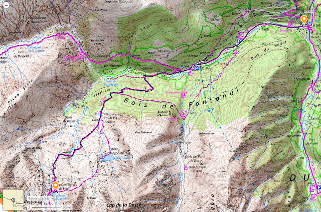 Tracé IGN étape 13 HRP