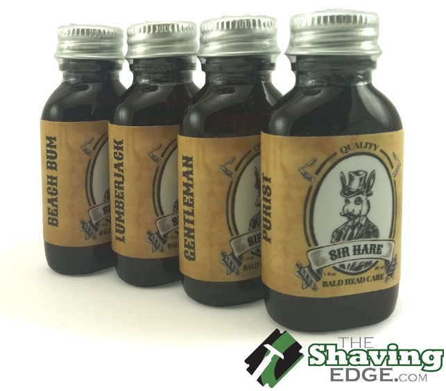 Sir Hare Shave Soaps and Head Shaving Oils