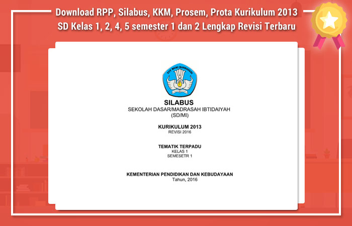 prota prosem sd kurikulum 2013 prota prosem sd kurikulum 2013