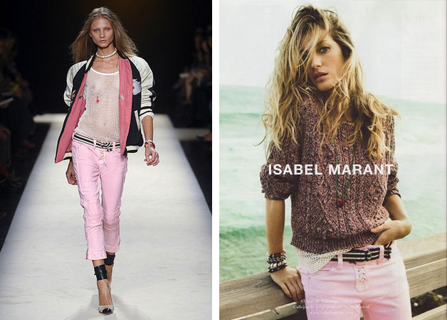 Pale Pink Trousers: Isabel Marant vs Whistles