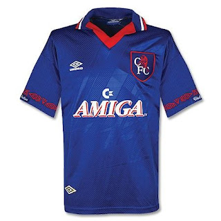 Chelsea jersey amiga sponsor