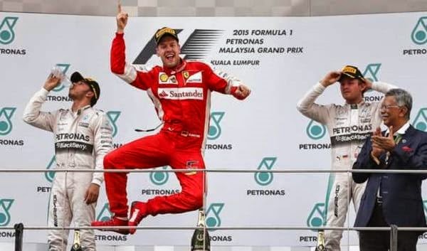 Vettel ganó el Gran Premio de Malasia