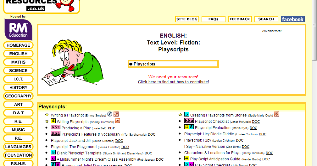 Plays scripts