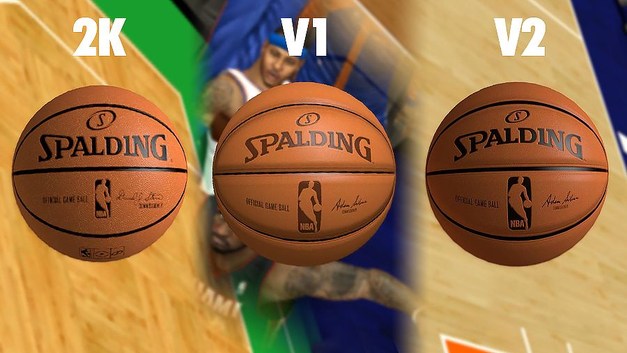 NBA 2K14 New Spalding Ball w/ Adam Silver's Signature