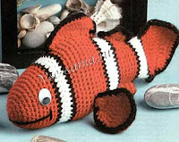 PATRON GRATIS PEZ NEMO AMIGURUMI 281 PATRON GRATIS PEZ NEMO AMIGURUMI 281
