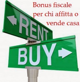 Bonus fiscale per affitto o vendita immobili, novità decreto Sblocca Italia Decretro Sblocca Italia, novità sul bonus fiscale per affitto o vendita casa
