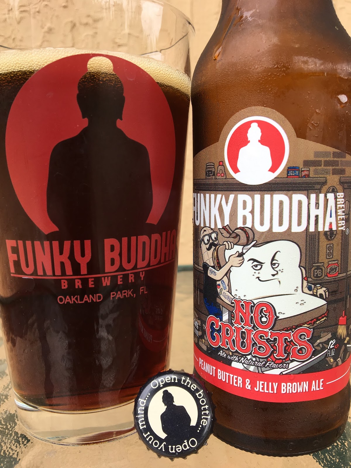 Daily Beer Review NO CRUSTS Peanut Butter & Jelly Brown Ale