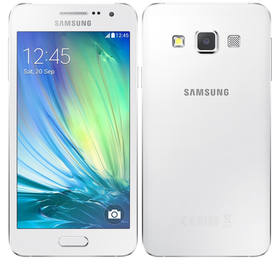 Samsung Galaxy A3 सैमसंग पूर्ण धातु शरीर आकाशगंगा A3 और आकाशगंगा A5 अच्छी लग Androids की घोषणा
