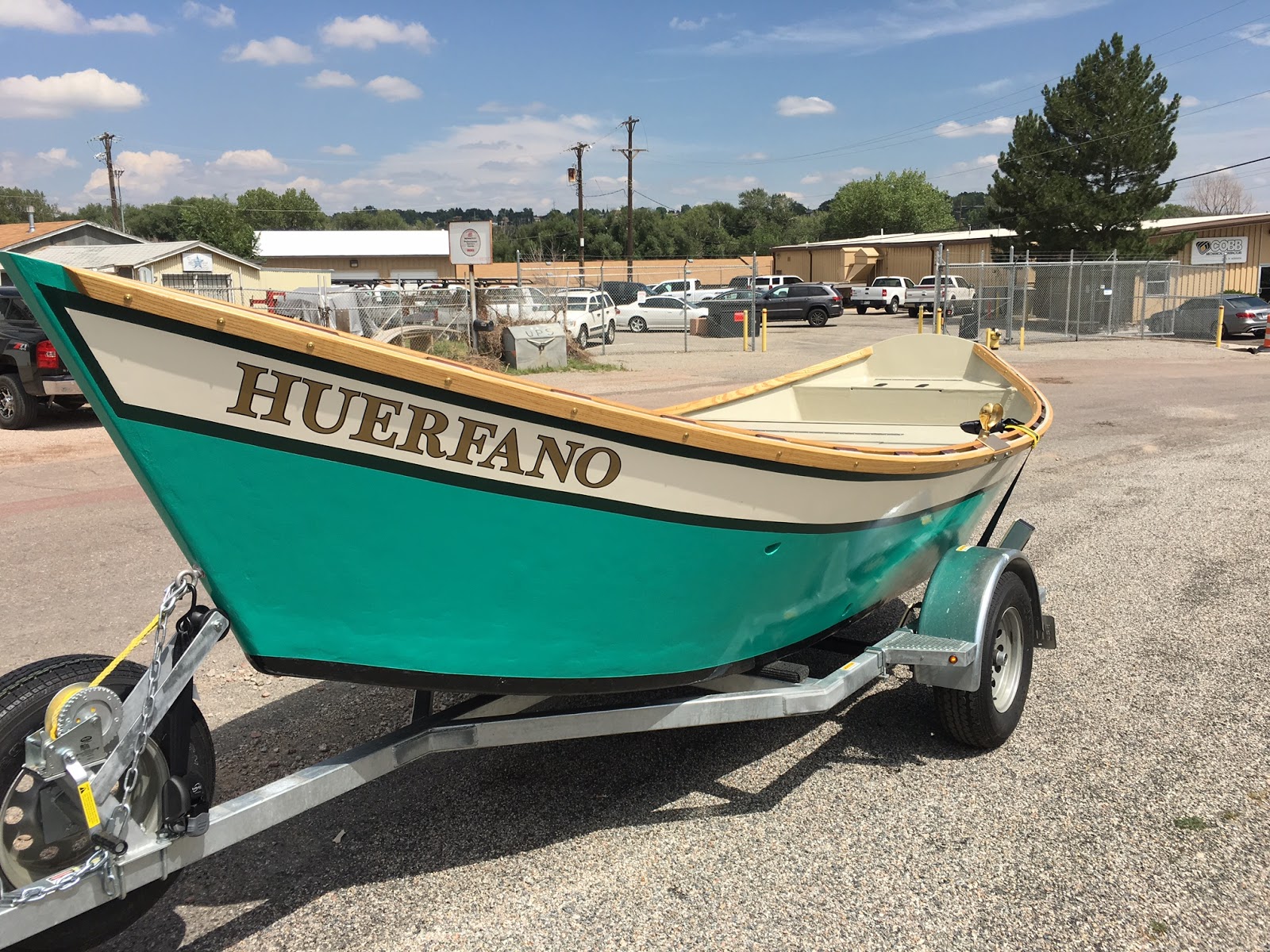 Whitewater Dory Filling Space