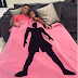 Cristiano Ronaldo cuddles in bed with son using customized blanket