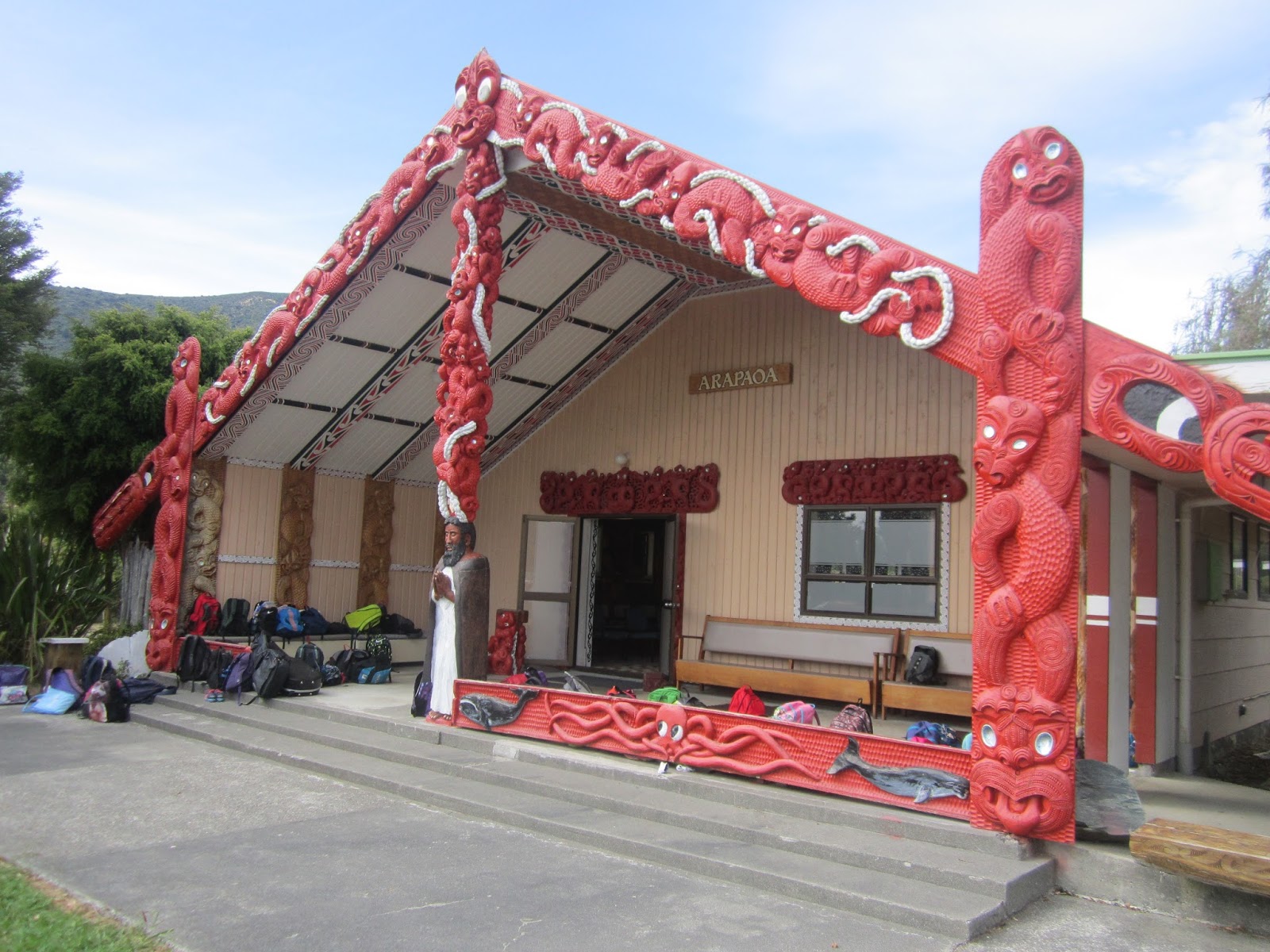 Room 17 Witherlea School Waikawa marae visit
