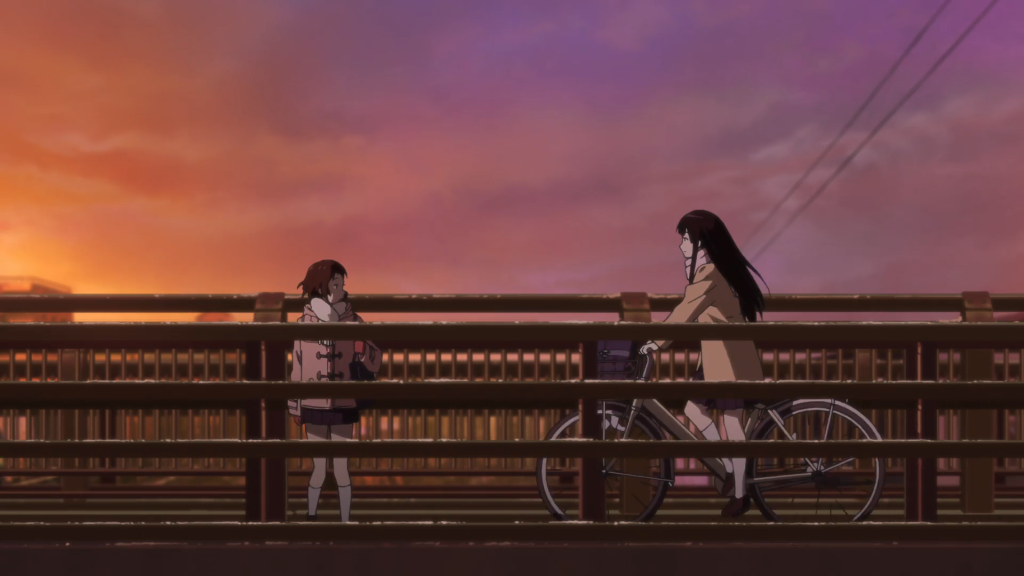 MikeHattsu Anime Journeys: Hyouka - Hanasato Kosenkyo Bridge
