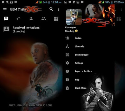 BBM Mod Triple-X 3 Versi Terbaru 3.2.5.12 BBM Mod Triple-X 3 Versi Terbaru 3.2.5.12