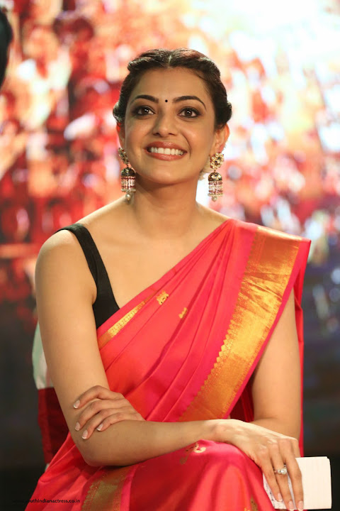 Kajal Agarwal at Nene Raju Nene Mantri Audio Launch
