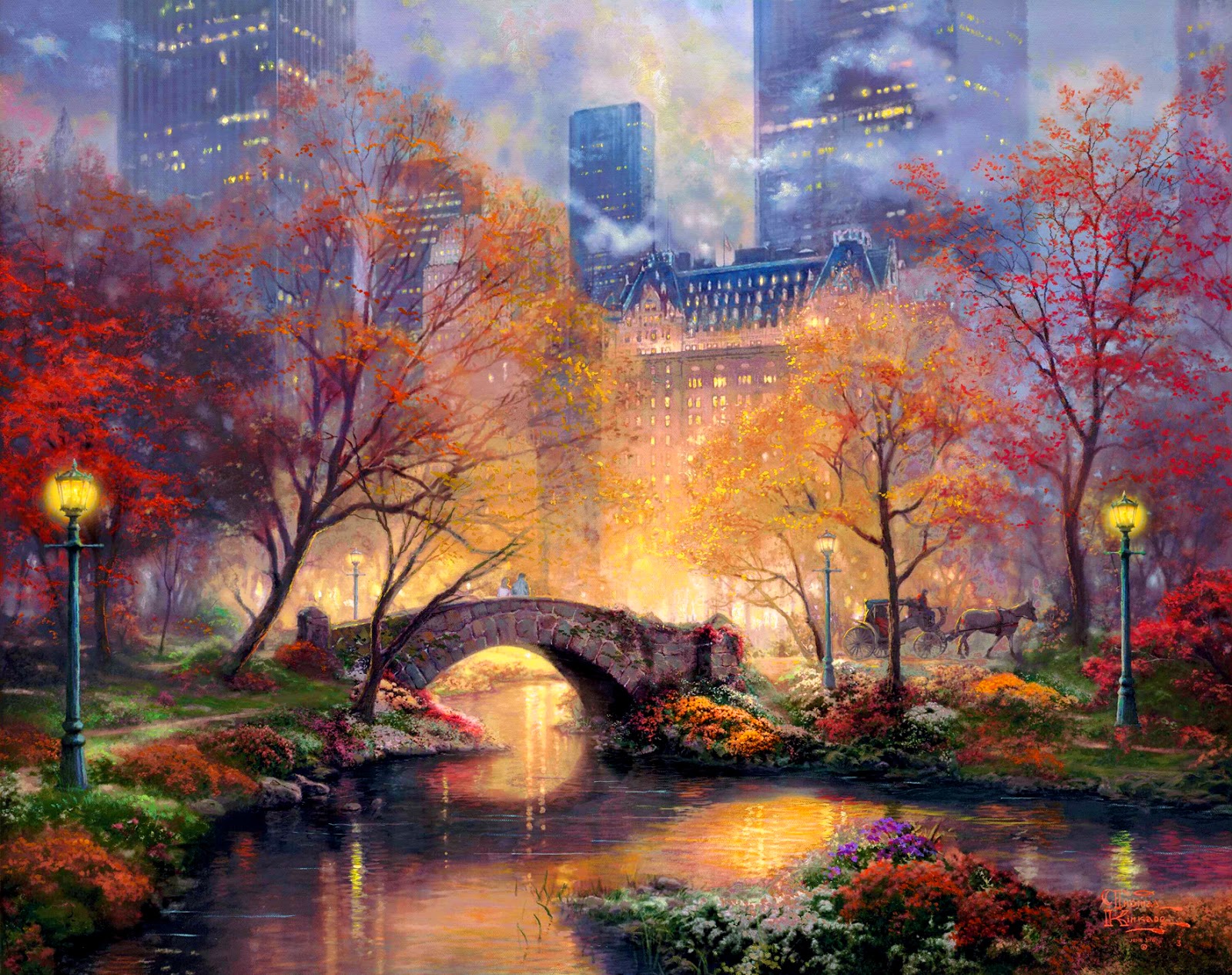 Thomas Kinkade (19582012) The Painter of Light Tutt'Art Pittura