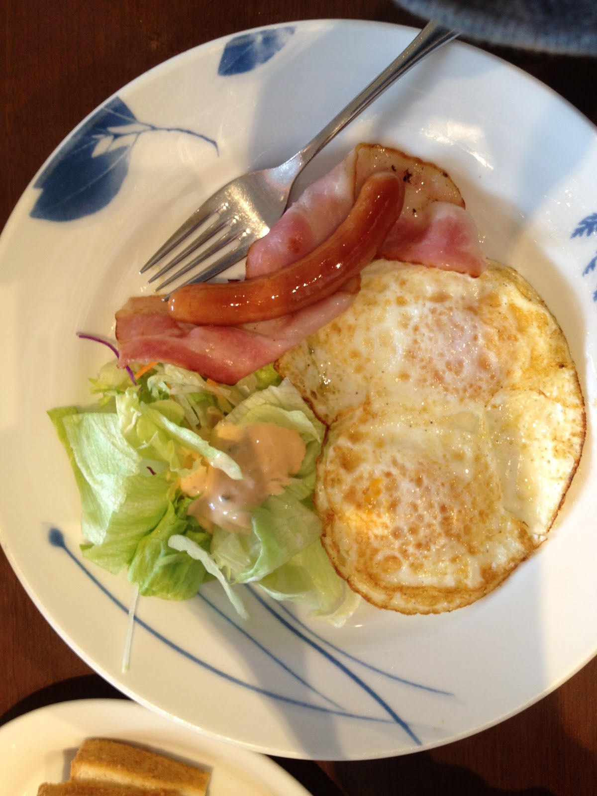 Temple Of Japan Denny`s Breakfast in Japan