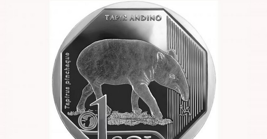 BCR pone en circulación nueva moneda de S/ 1 alusiva al tapir andino - www.bcrp.gob.pe BCR pone en circulación nueva moneda de S/ 1 alusiva al tapir andino - www.bcrp.gob.pe
