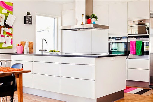 Nordic Decor with lots of Color