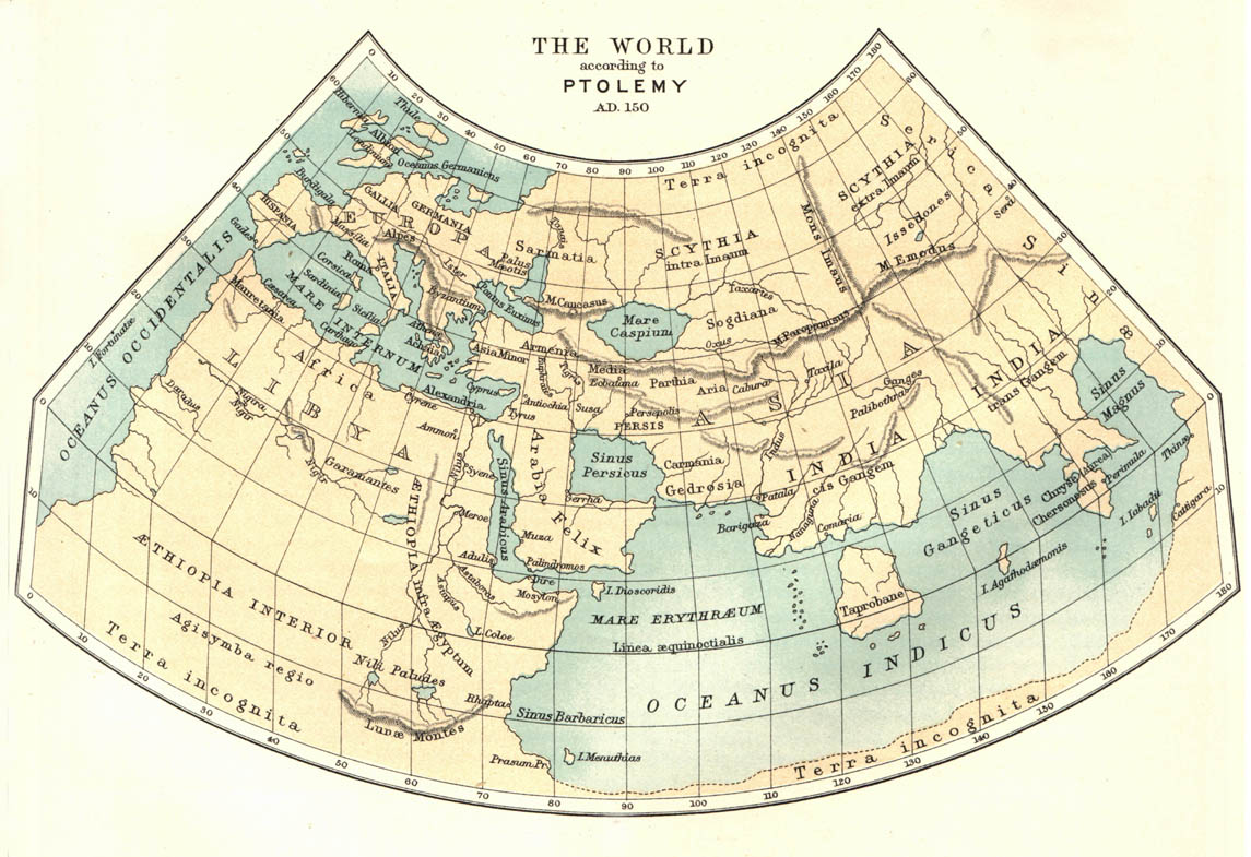 900 v.Chr bis 160 n. Chr. Die Geschichte der ersten Weltkarten Historische Landkarten