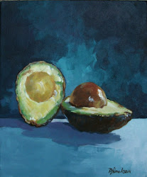 cool warm paintings colors avocado painting pencil exercise acrylic simple