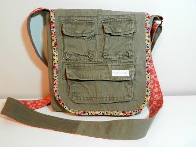 miss pink lemonade: Cargo Pants Messenger Bag via Pinterest
