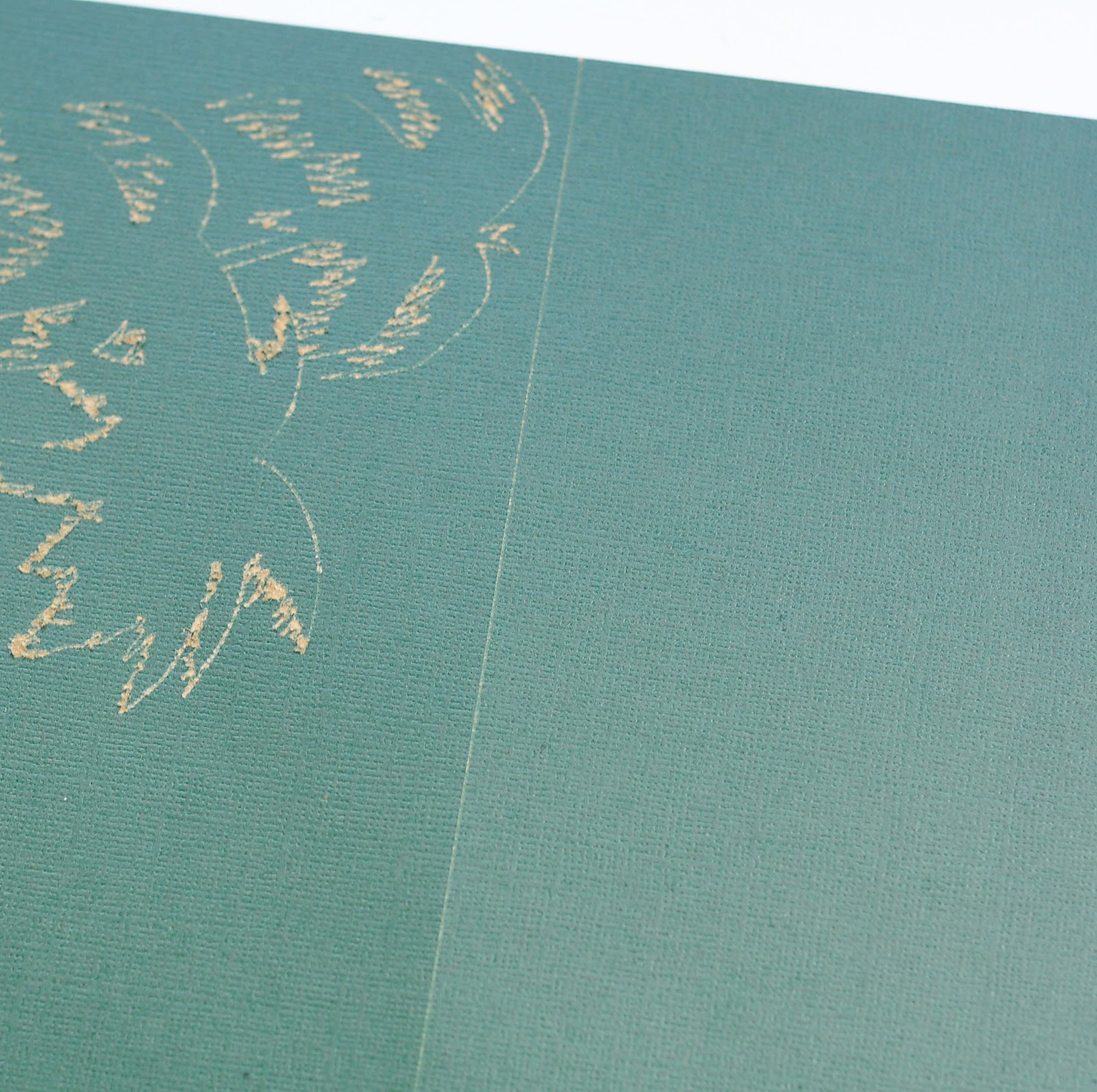 Amy Chomas: Palm tree card with Chomas Creations engraving tip