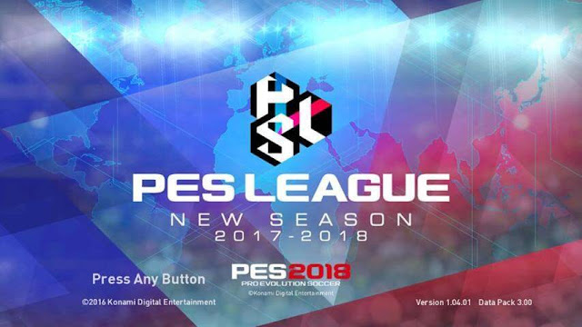 PES 2018 Start Screen for PES 2017 PES 2018 Start Screen for PES 2017