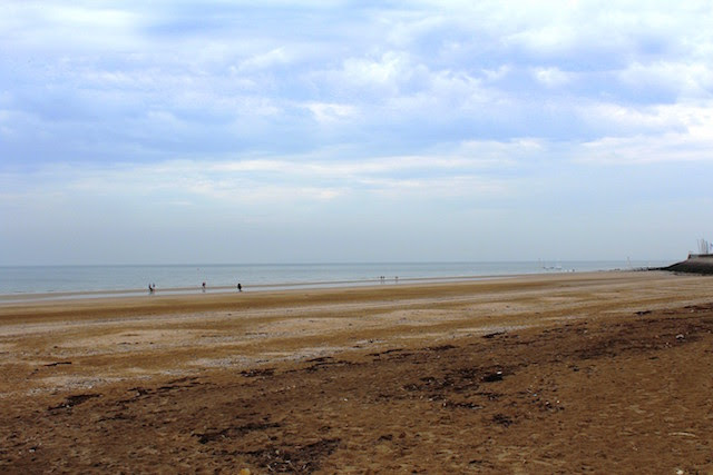 Trouville, the beach