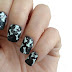 Manicura de huesitos | Halloween Nail Series