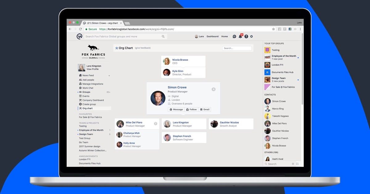 Workplace by Facebook Gets a revamp for quicker and easier Navigation with group chats Questechie