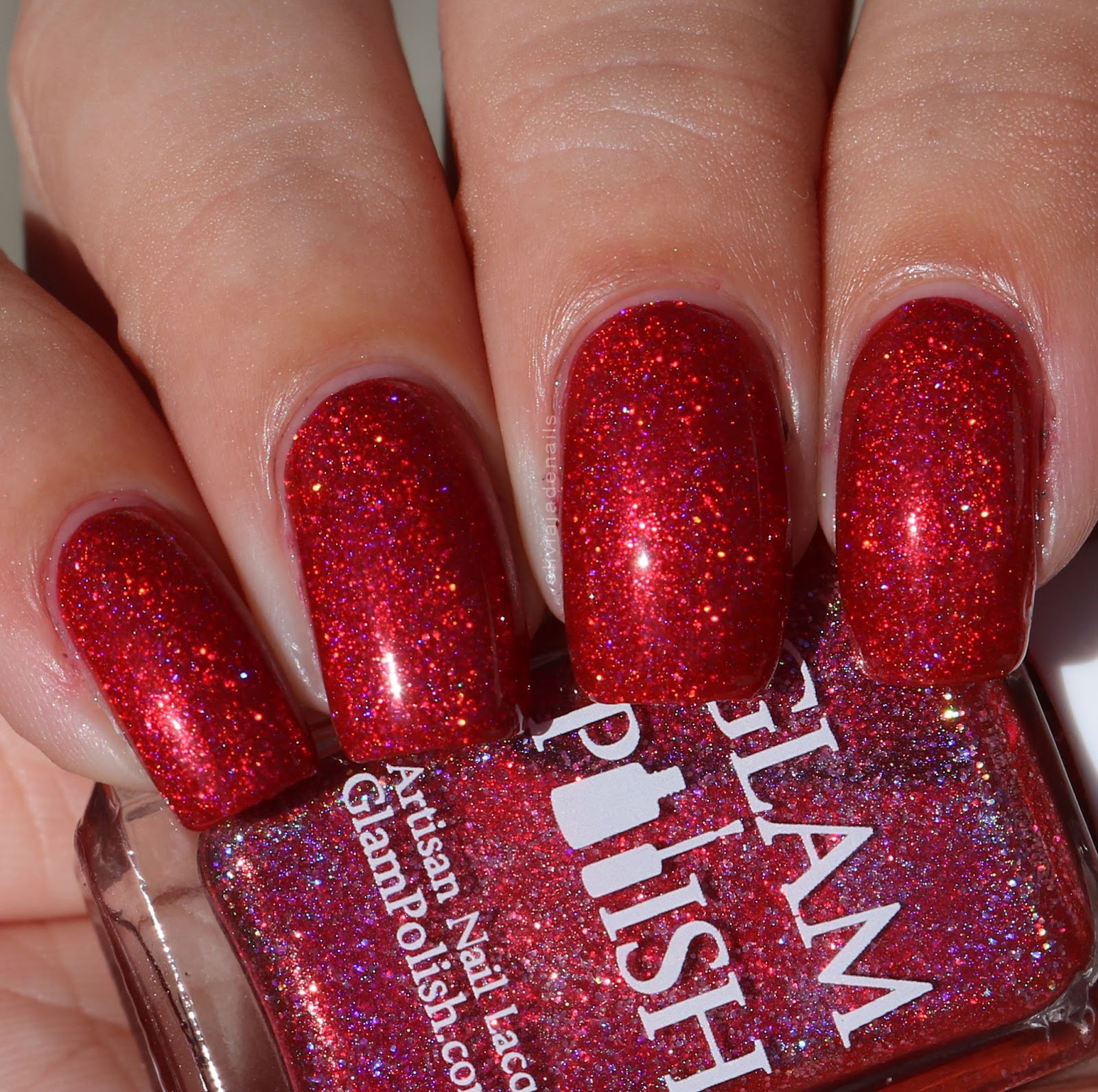 Glam Polish I'll See You In The Movies swatched by Olivia Jade Nails