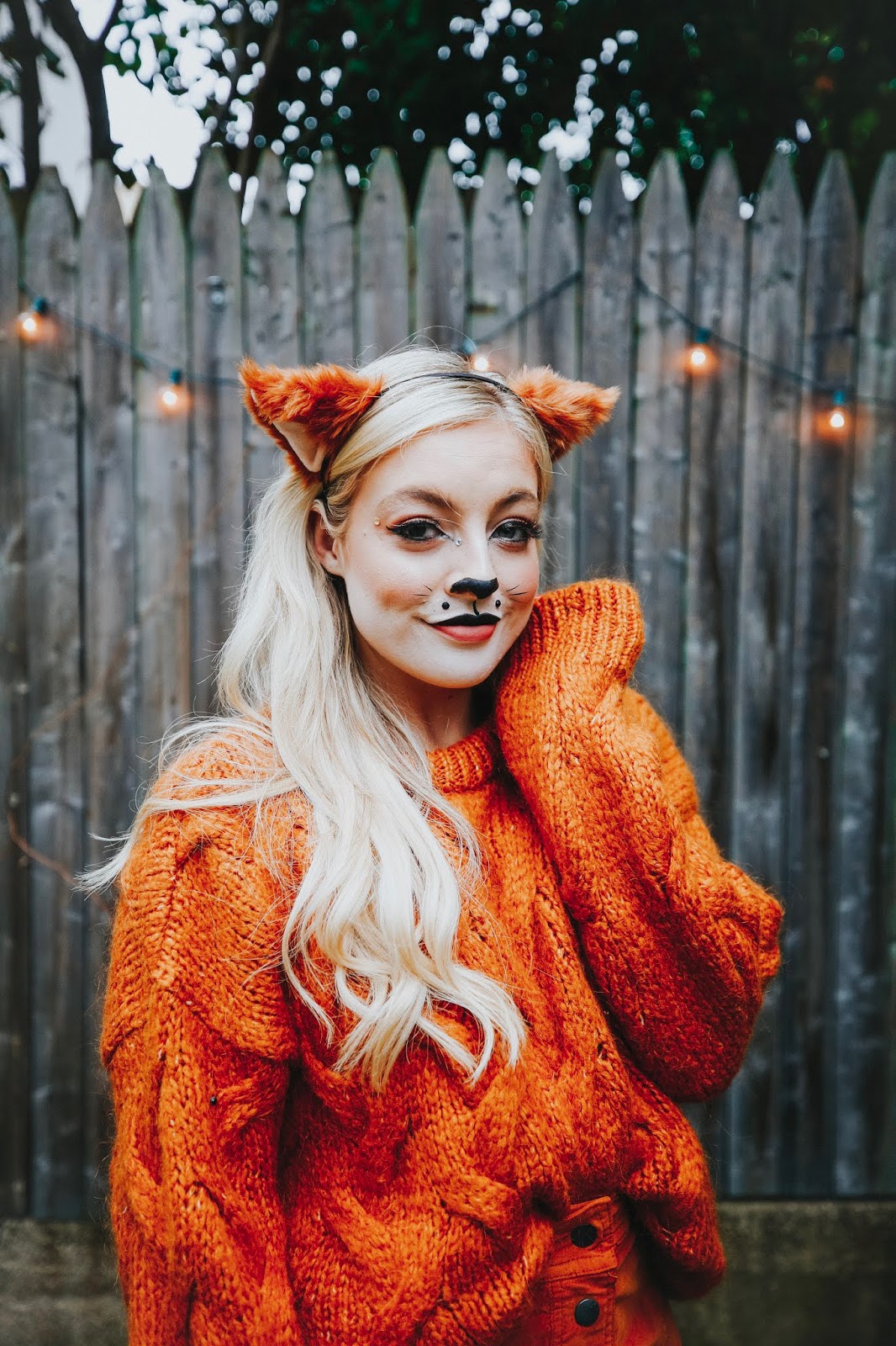 Foxy Lady Halloween Makeup!