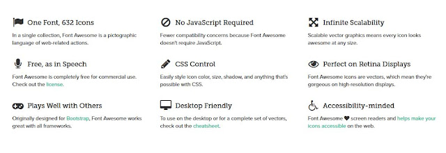 Features of Font Awesome : Designers Crunch