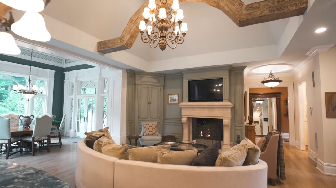 56 Interior Design Photos vs. 1 Alford Dr, Saddle River, NJ Luxury Mansion Tour