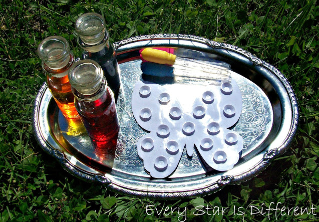 Montessori-inspired Butterfly Dropper Activity