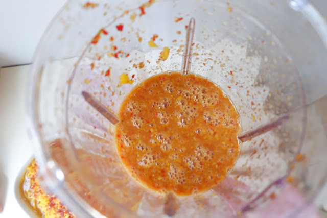 membuat sambal mangga serut dengan cosmos blenz CB 801