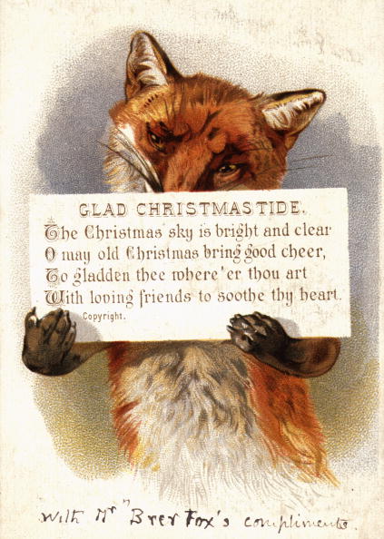 A Victorian Christmas Card...