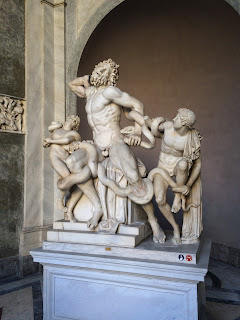 How to See Rome in 2.5 Days Laocoon and his son in the Vatican Museum