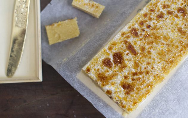 turrón de yema tostada