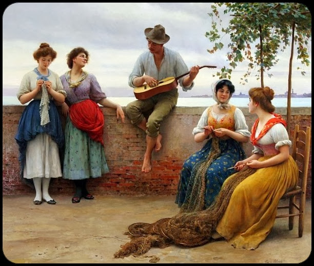 Eugene De Blaas | Austrian Academic Painter 1843-1931